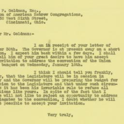 Letter: 1938 December 5