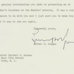 Letter: 1961 April 17