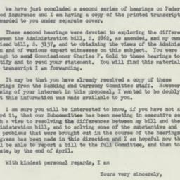 Letter: 1956 April 6