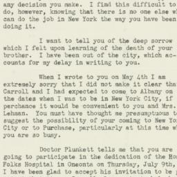 Letter: 1936 May 21