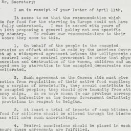 Letter: 1941 April 24