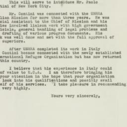 Letter: 1948 June 3