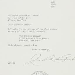 Letter: 1942 July 1