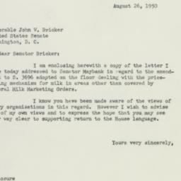 Letter: 1950 August 26