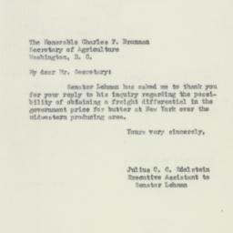 Letter: 1950 May 16