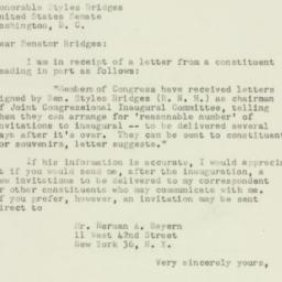 Letter: 1952 December 20