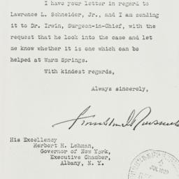 Letter: 1939 July 18