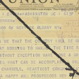 Telegram: 1942 January 1
