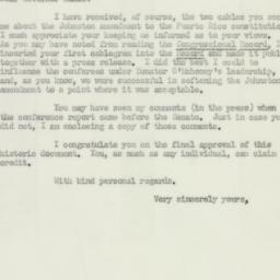 Letter: 1952 July 5