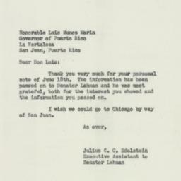 Letter: 1952 June 23