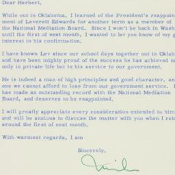 Letter: 1955 January 25