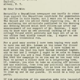 Letter: 1932 October 7