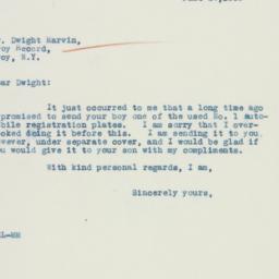 Letter: 1935 June 20