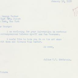 Letter: 1956 January 10
