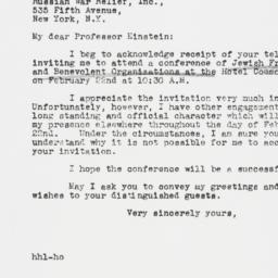 Letter: 1942 January 19