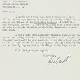 Letter: 1952 August 4