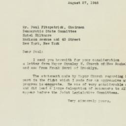 Letter: 1946 August 27