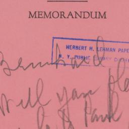 Memorandum: n.d.