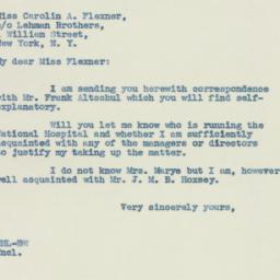 Letter: 1937 December 1
