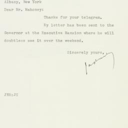 Letter: 1938 October 26