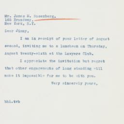 Letter: 1937 August 14