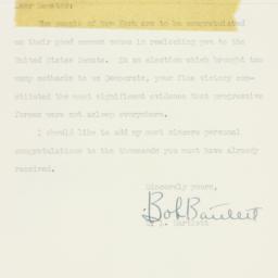Letter: 1950 November 25
