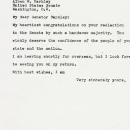 Letter: 1944 November 9
