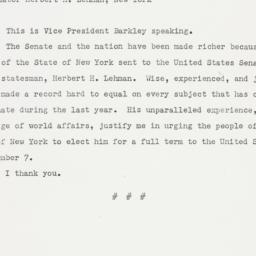Press Release: n.d.