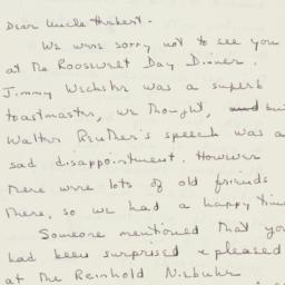 Letter: 1959 February 8