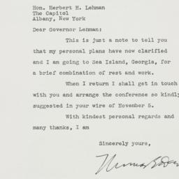 Letter: 1942 November 10