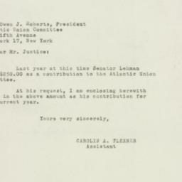 Letter: 1950 July 17