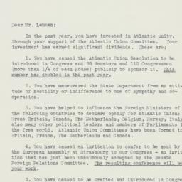 Letter: 1951 November 24