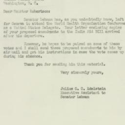 Letter: 1951 May 3