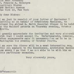 Letter: 1945 September 11
