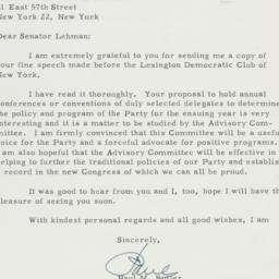 Letter: 1957 January 23