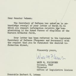 Letter: 1955 March 25