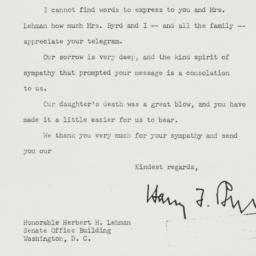 Letter: 1952 March 26