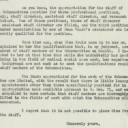 Letter: 1951 May 4