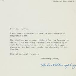 Letter: 1948 December 11