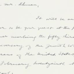 Letter: 1948 June 28