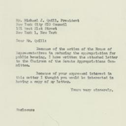 Letter: 1951 June 1