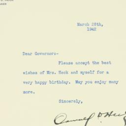 Note: 1942 March 28