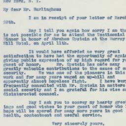 Letter: 1942 April 1