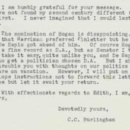 Letter: 1958 September 4