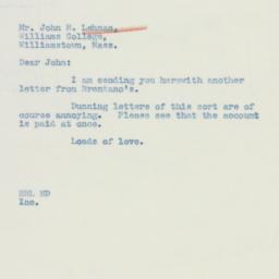 Letter: 1940 May 18