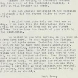 Letter: 1951 November 11