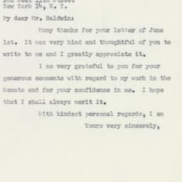 Letter: 1956 June 11