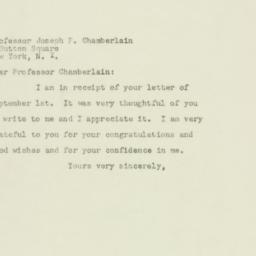Letter: 1949 September 13