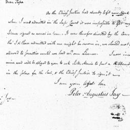 Document, 1798 August 15