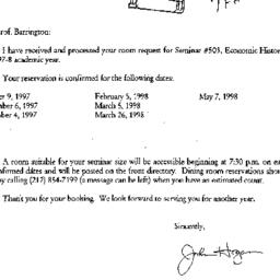 Correspondence, 1998-06-09....